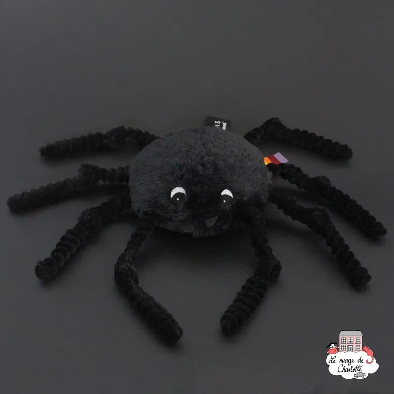Ptipotos the black spider RiCOMINFOU (Rico for close friends) - DEG-72300 - Les Déglingos - Les Déglingos - Le Nuage de Charl...