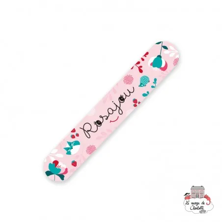 Soft nail file - Flowers - ROS-RPA012 - Rosajou - Maquillage et cosmétique fantaisie pour enfants - Le Nuage de Charlotte
