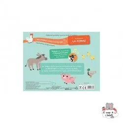 Je découvre la ferme - AUZ-9782733833643 - Editions Auzou - Imagiers et éveil - Le Nuage de Charlotte