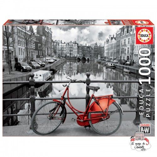 Le Canal, Amsterdam, Hollande - EDU-14846 - Educa Borras - 100 pièces - Le Nuage de Charlotte