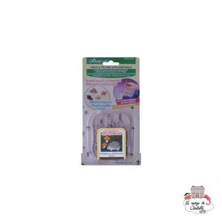 Felting Mold - Hedgehog - CLV-8928 - Clover - Felting - Le Nuage de Charlotte