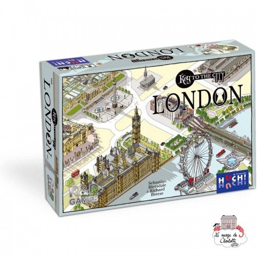Key to the City - London - HUC-00528 - Les Jeux du Lac - Board Games - Le Nuage de Charlotte