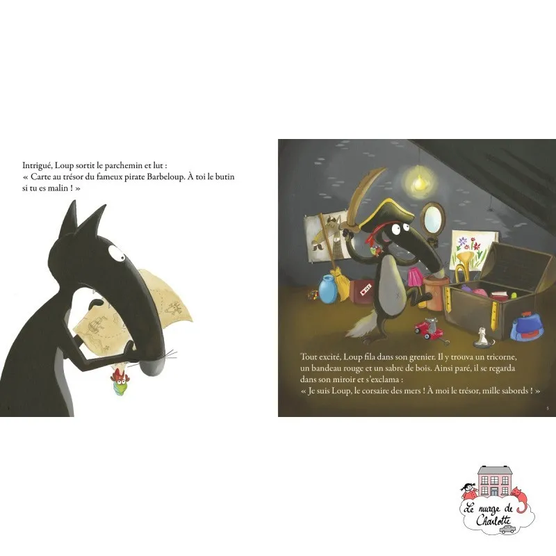 Le loup qui rêvait d'océan - AUZ-9782733855928 - Editions Auzou - Books - Le Nuage de Charlotte
