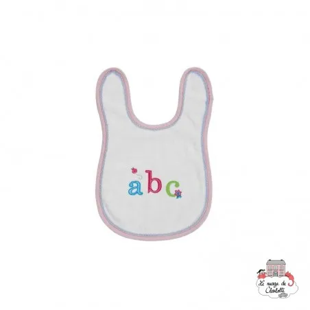Bavoir ABC - BBJ-bibABC - bébé-jou - Sets de table et bavoirs - Le Nuage de Charlotte