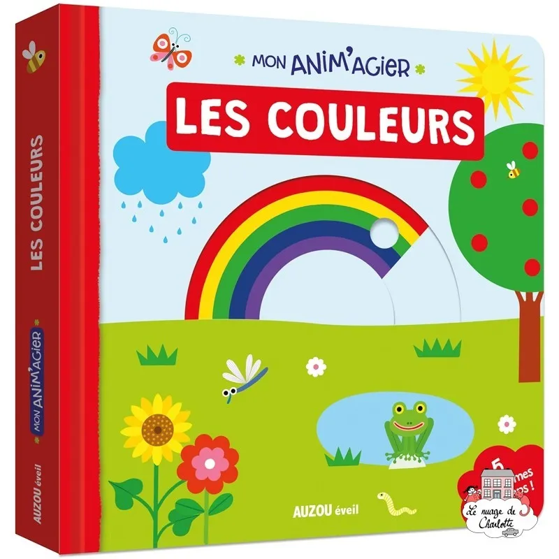 Mon Anim'agier - Les couleurs - AUZ-9782733847015 - Editions Auzou - Imagiers et éveil - Le Nuage de Charlotte