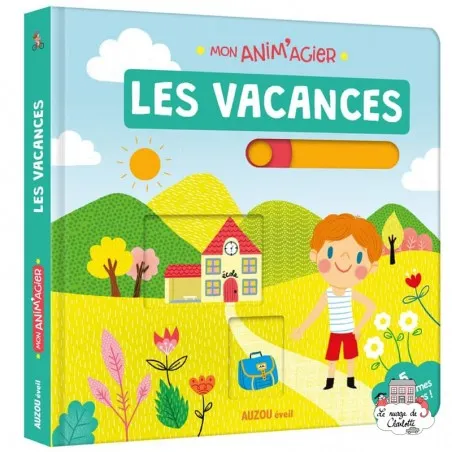 Mon Anim'agier - Les vacances - AUZ-9782733869246 - Editions Auzou - Imagiers / Éveil - Le Nuage de Charlotte