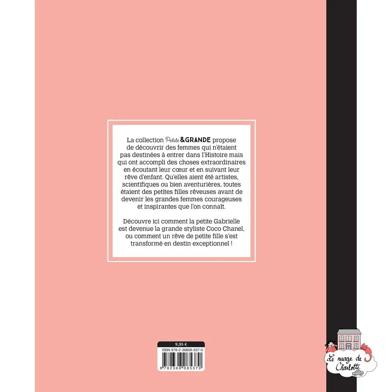 Petite & Grande 1 - Coco Chanel - KIM-9782368085370 - Editions Kimane - Documentaries - Le Nuage de Charlotte