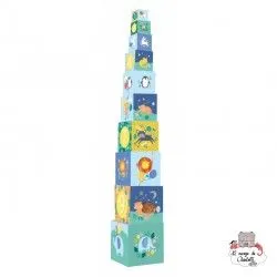 Mes 10 cubes à toucher et à empiler - AUZ-9782733884911 - Editions Auzou - Jouets d'activité - Le Nuage de Charlotte