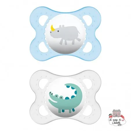 MAM Original 0+ - Pack 2 pacifiers - MAM-3916574c - MAM - Baby bottles and pacifiers - Le Nuage de Charlotte