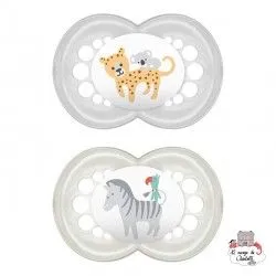 MAM Original 6+ - Pack 2 pacifiers - MAM-3916582b - MAM - Baby bottles and pacifiers - Le Nuage de Charlotte