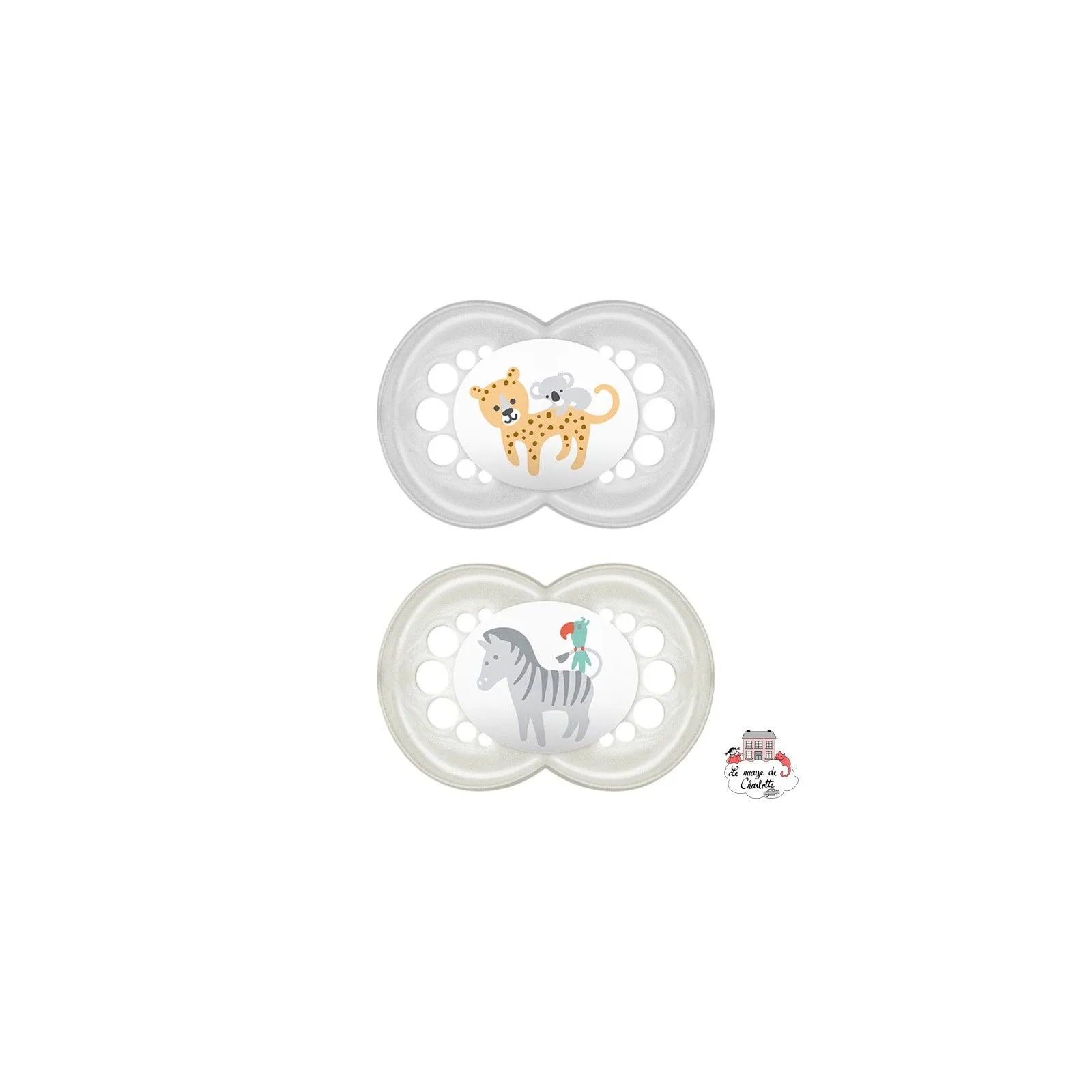 MAM Original 6+ - Pack 2 pacifiers - MAM-3916582b - MAM - Baby bottles and pacifiers - Le Nuage de Charlotte
