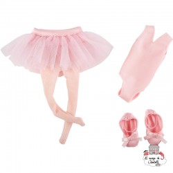 Kruselings Ballet Lesson Outfit - KKE-0126862 - Käthe Kruse - Kruselings dolls - Le Nuage de Charlotte
