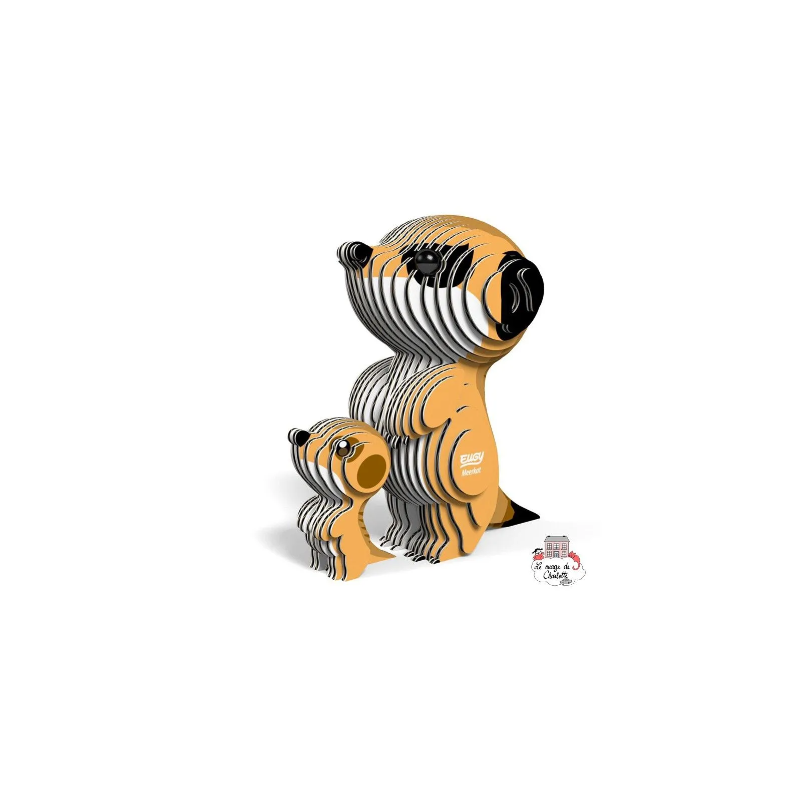 Eugy 046 - Meerkat - EUG-5313958 - dodoland - Maquettes en carton - Le Nuage de Charlotte