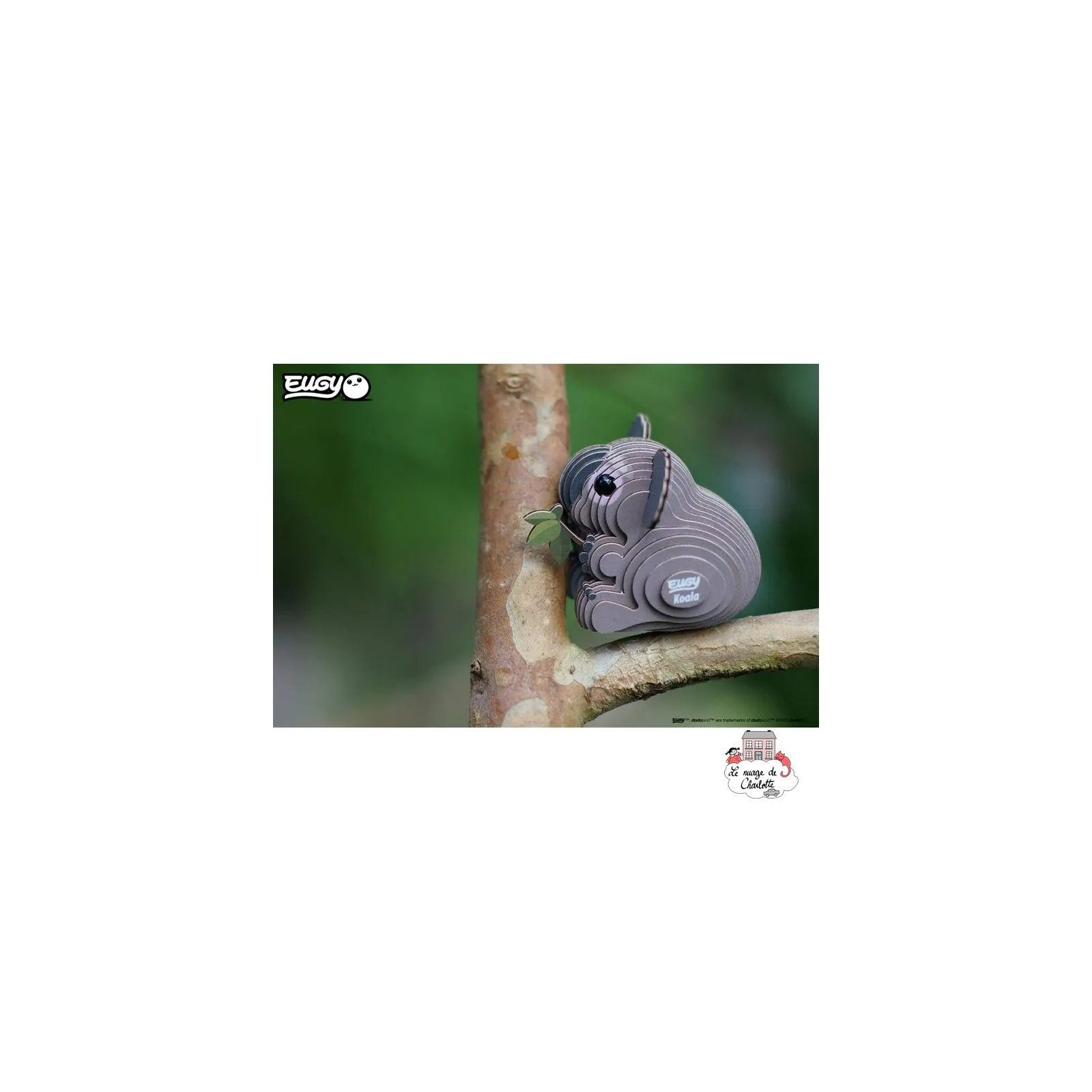 Eugy 016 - Koala - EUG-5313988 - dodoland - Maquettes en carton - Le Nuage de Charlotte