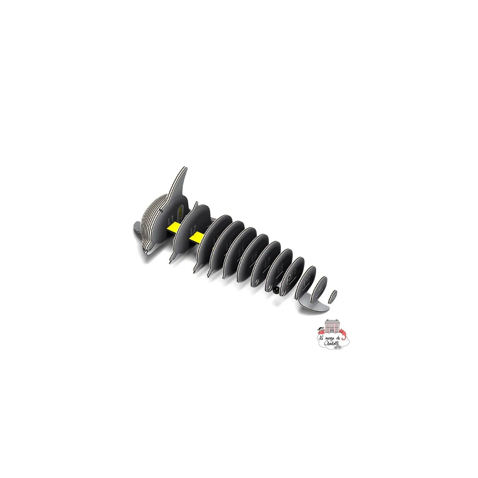 Eugy 021 - Dauphin - EUG-5313997 - dodoland - Maquettes en carton - Le Nuage de Charlotte