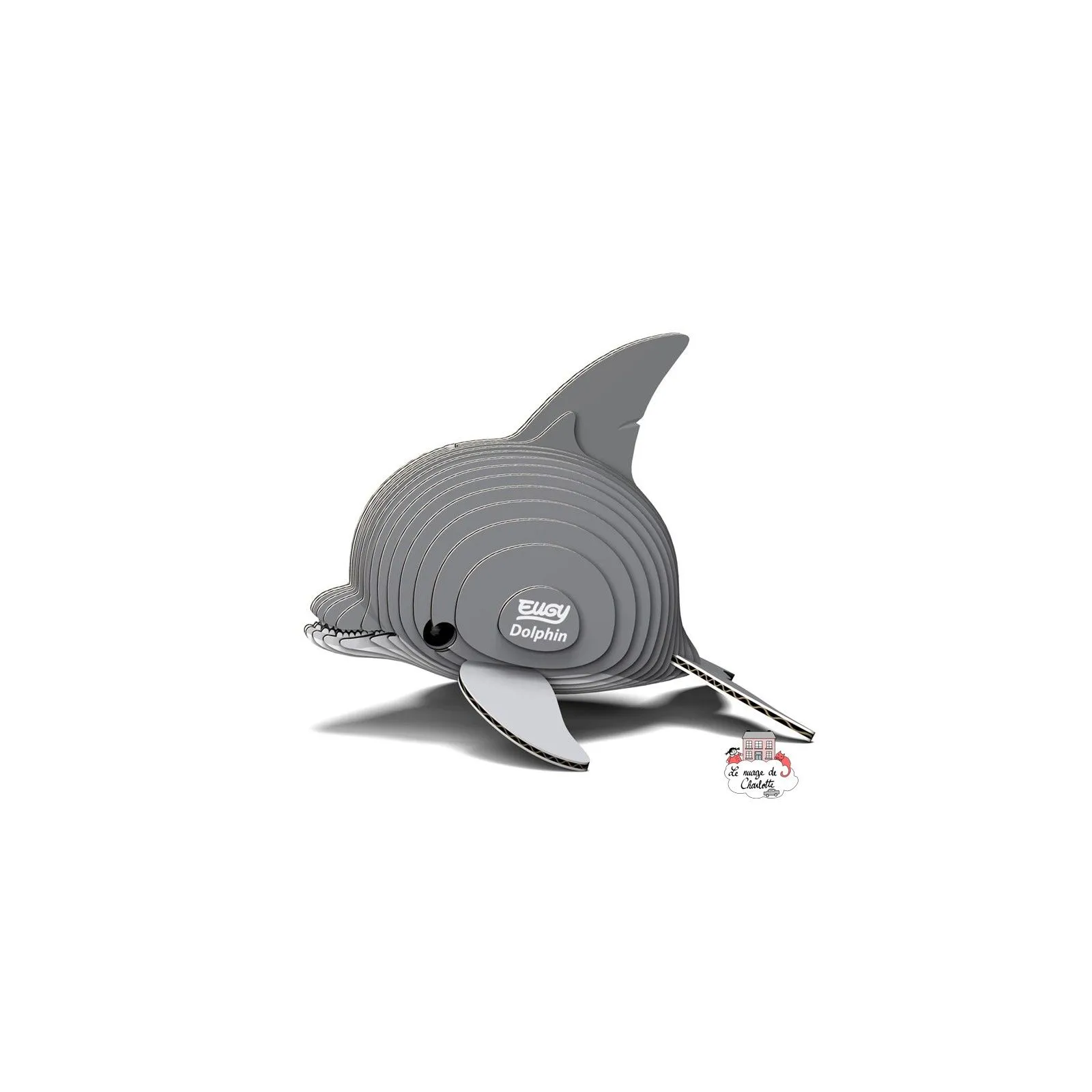 Eugy 021 - Dauphin - EUG-5313997 - dodoland - Maquettes en carton - Le Nuage de Charlotte