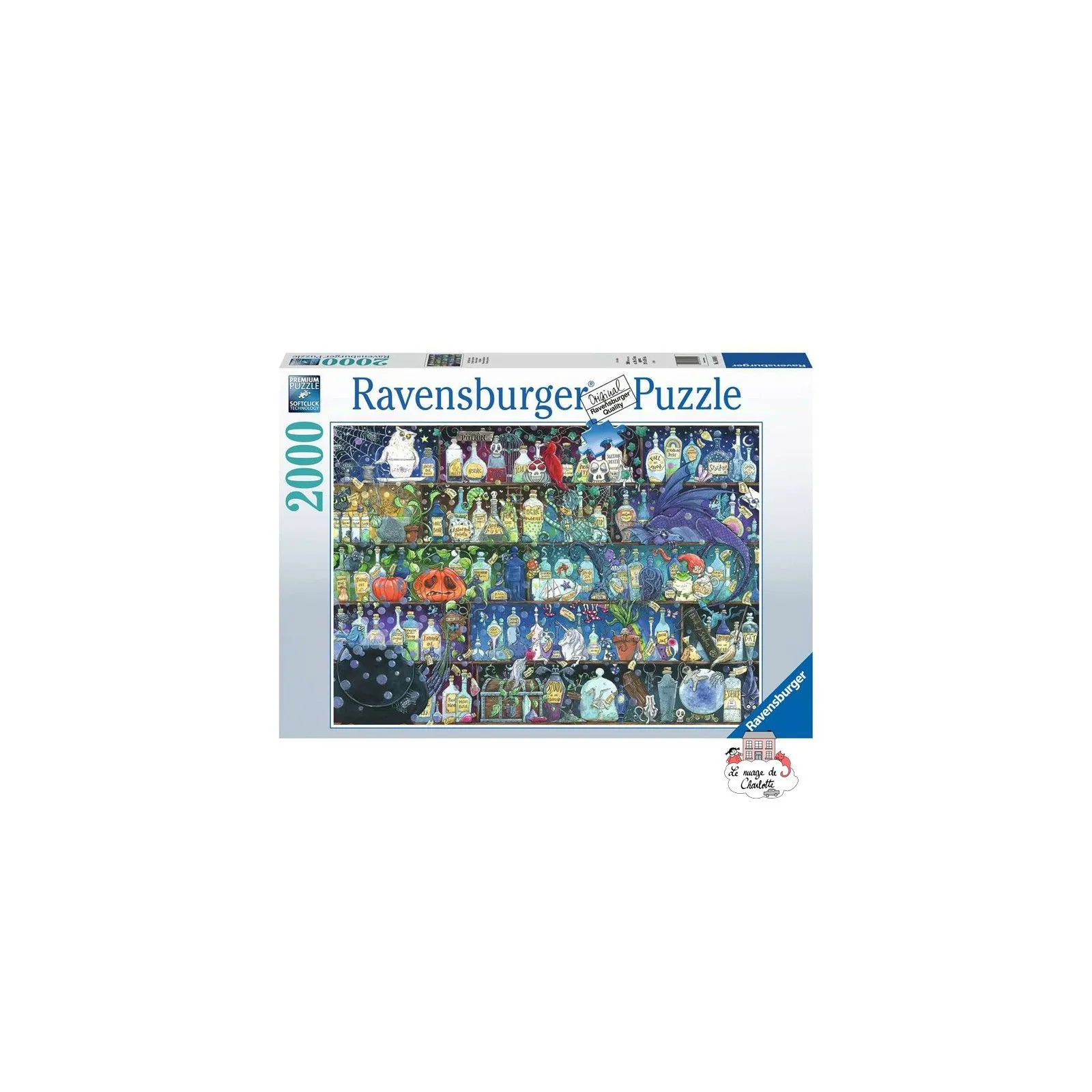 Poisons and potions - RAV-160105 - Ravensburger - Puzzles for the bigger ones - Le Nuage de Charlotte
