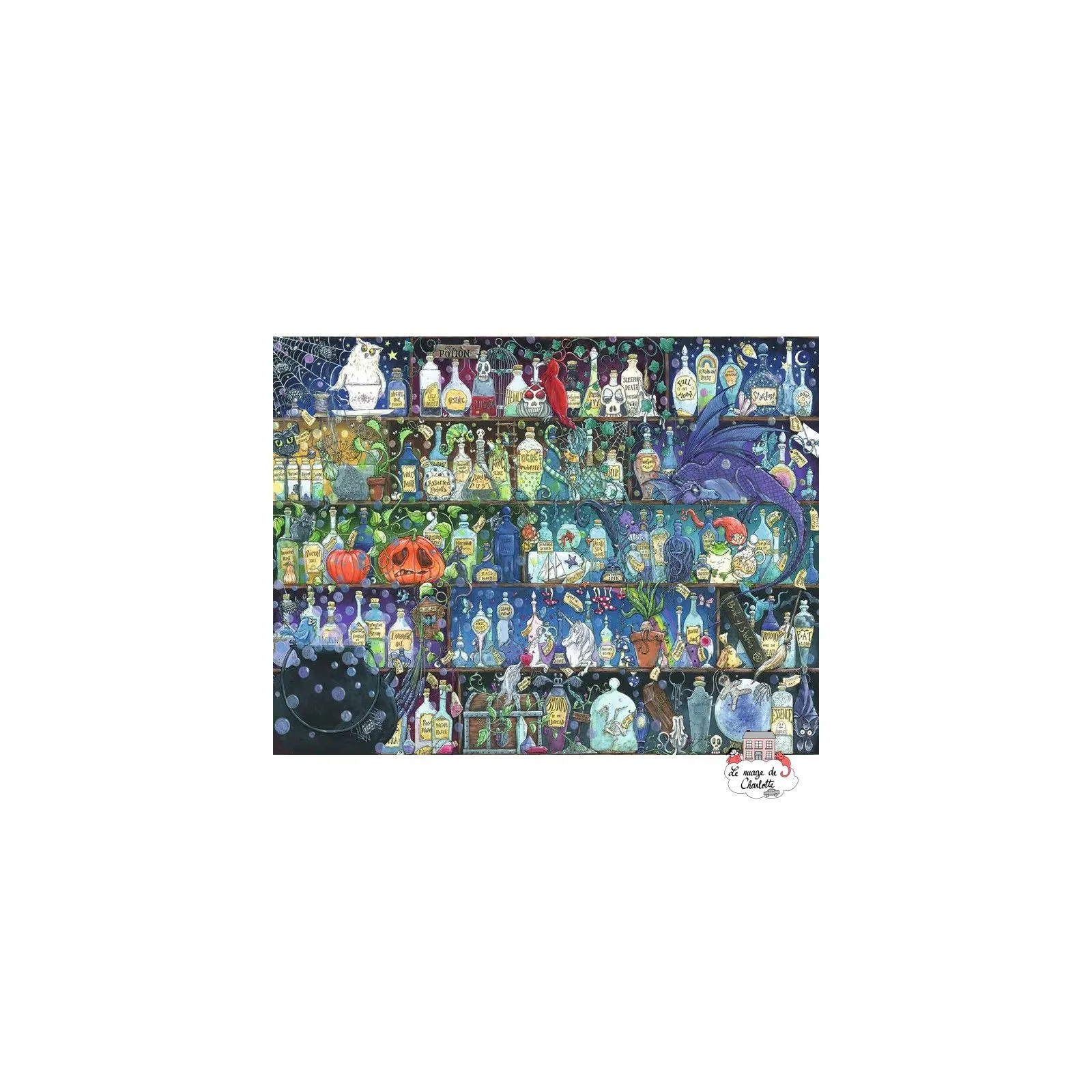 Poisons and potions - RAV-160105 - Ravensburger - Puzzles for the bigger ones - Le Nuage de Charlotte