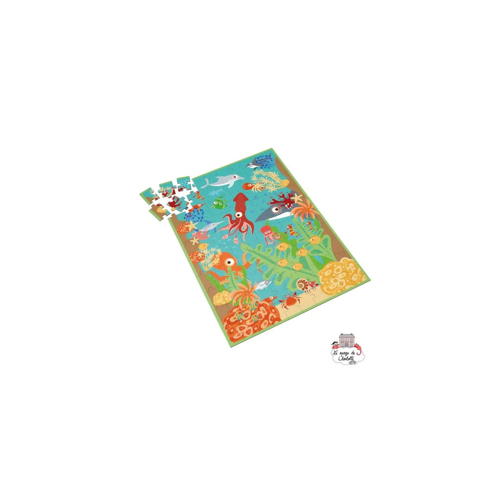 Ocean Jungle - SCR-6181121 - Scratch - Puzzles for the bigger ones - Le Nuage de Charlotte