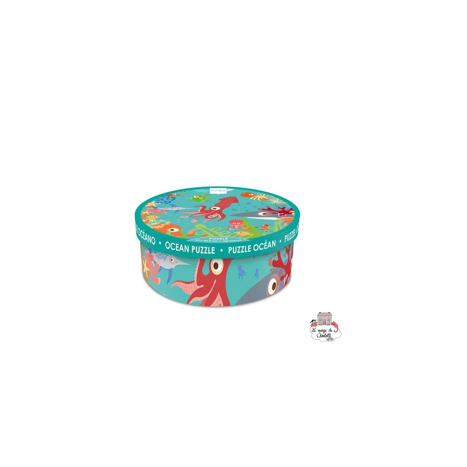 Puzzle Ocean - SCR-6181121 - Scratch - Puzzles pour les plus grands - Le Nuage de Charlotte