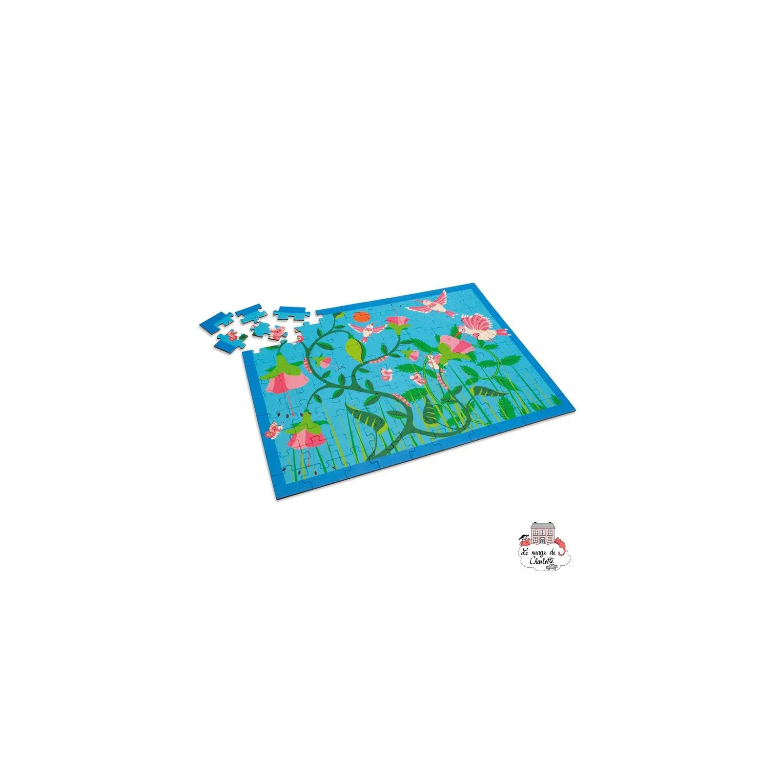 Hummingbirds Puzzle - SCR-6181093 - Scratch - Puzzles for the bigger ones - Le Nuage de Charlotte