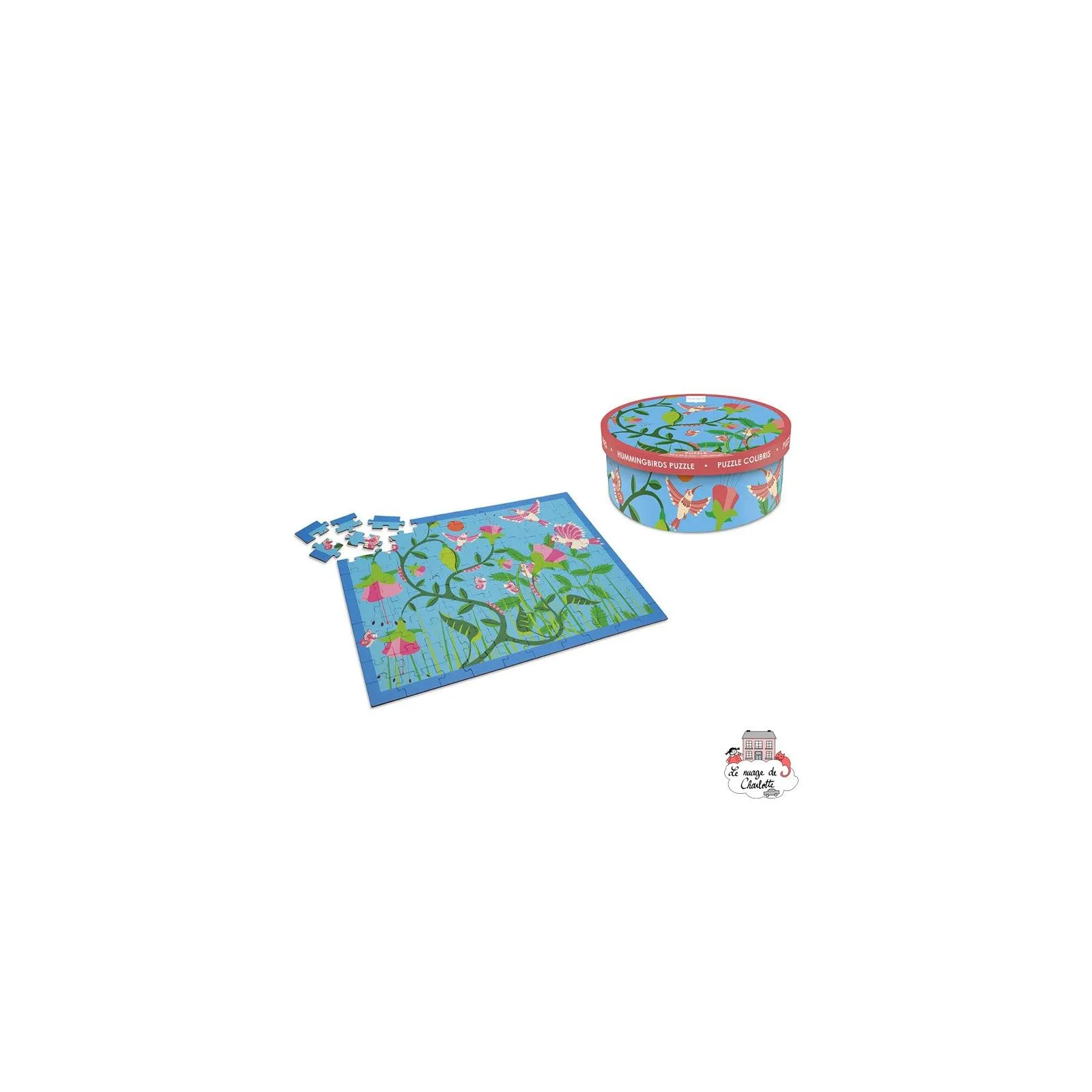 Puzzle Colibris - SCR-6181093 - Scratch - Puzzles pour les plus grands - Le Nuage de Charlotte