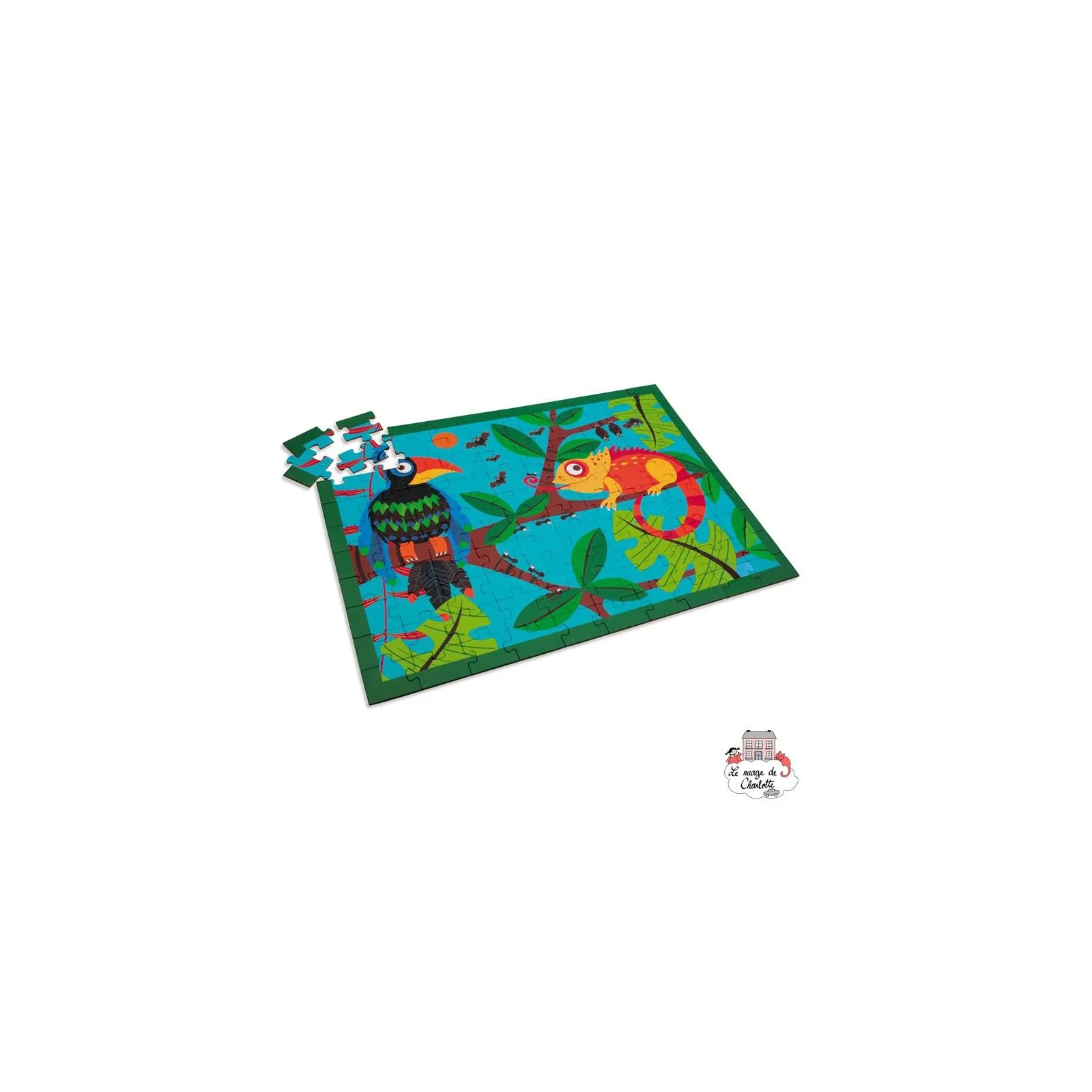 Puzzle Toucan dans la Jungle - SCR-6181092 - Scratch - Puzzles pour les plus grands - Le Nuage de Charlotte