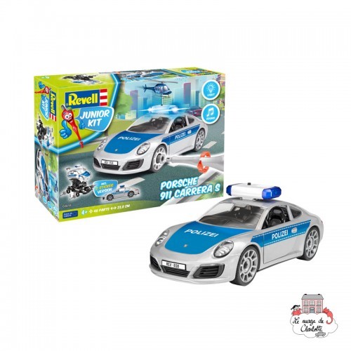Junior Kit - Porsche 911 Police - REV-00818 - Revell - Toys to assemble - Le Nuage de Charlotte
