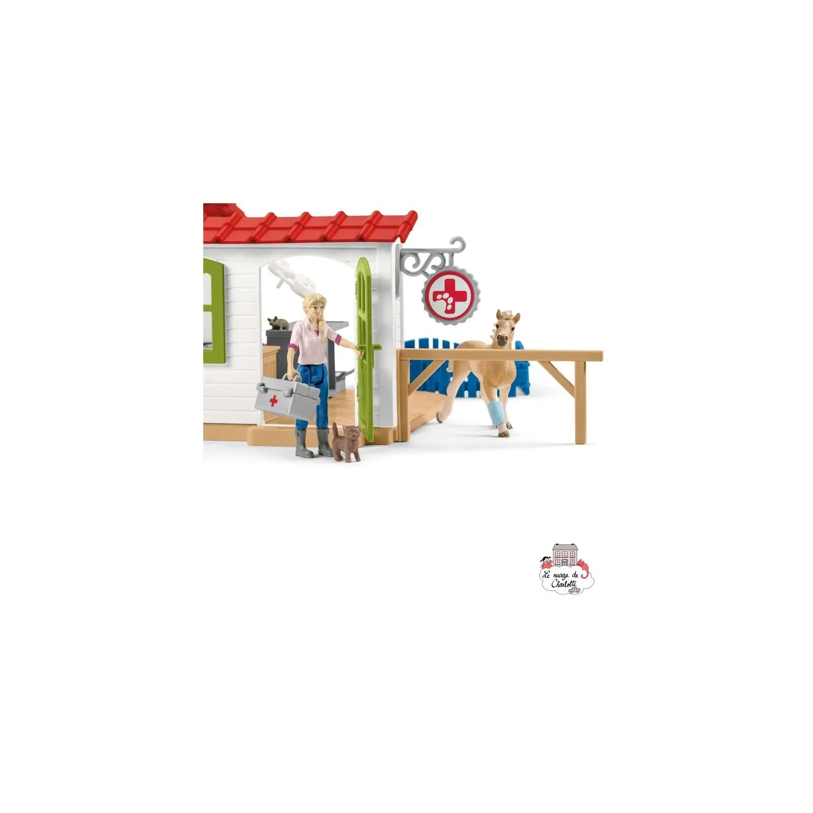 Veterinarian Practice - SCH-42502 - Schleich - Schleich - Le Nuage de Charlotte
