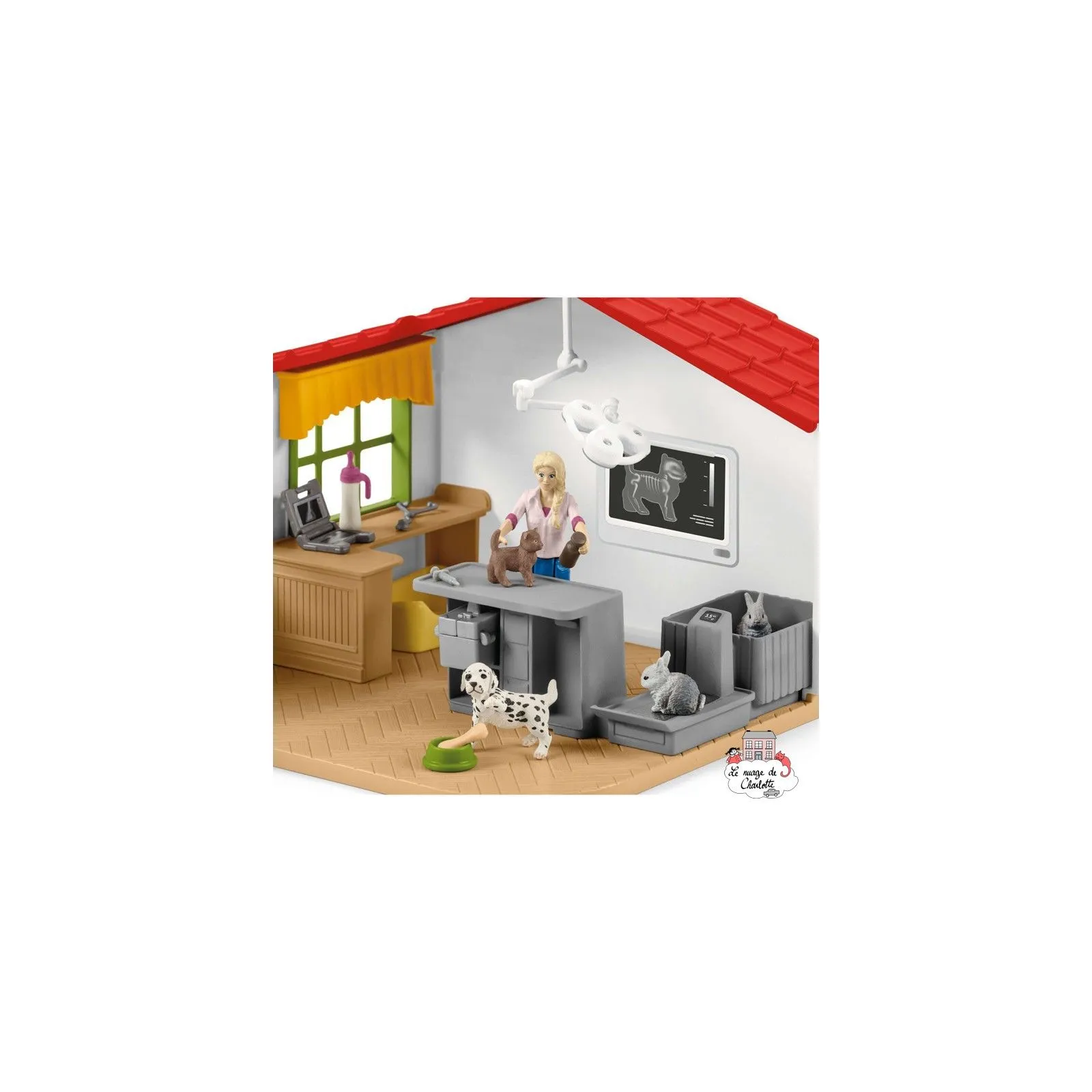 Veterinarian Practice - SCH-42502 - Schleich - Schleich - Le Nuage de Charlotte