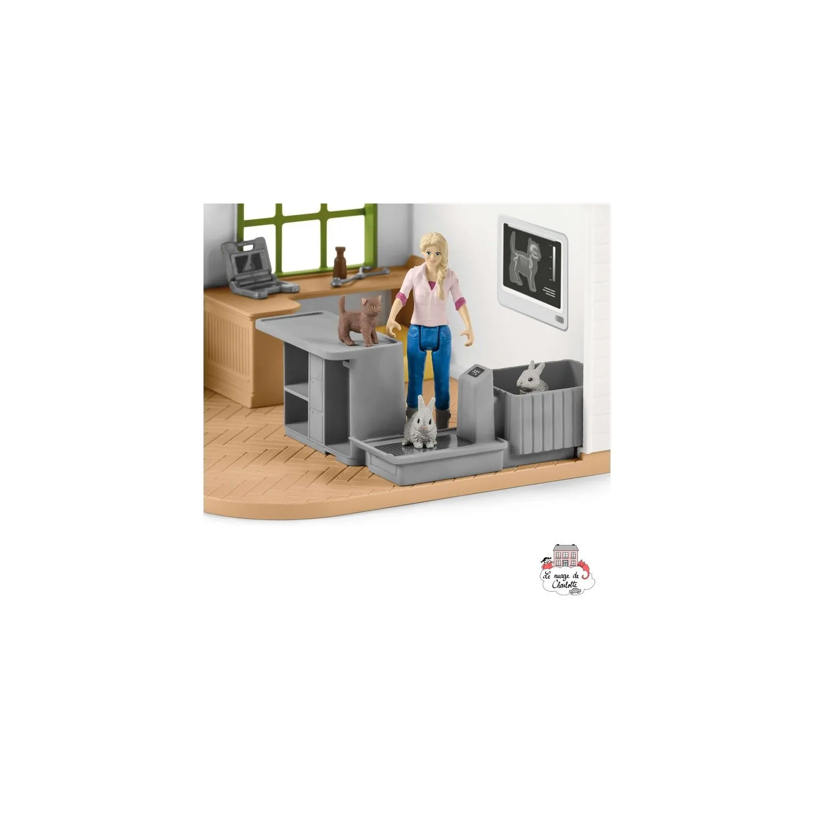 Veterinarian Practice - SCH-42502 - Schleich - Schleich - Le Nuage de Charlotte