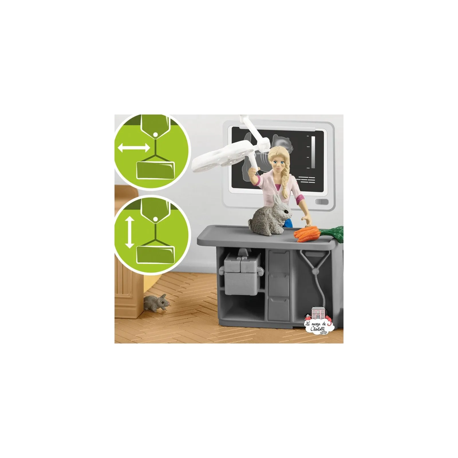 Veterinarian Practice - SCH-42502 - Schleich - Schleich - Le Nuage de Charlotte
