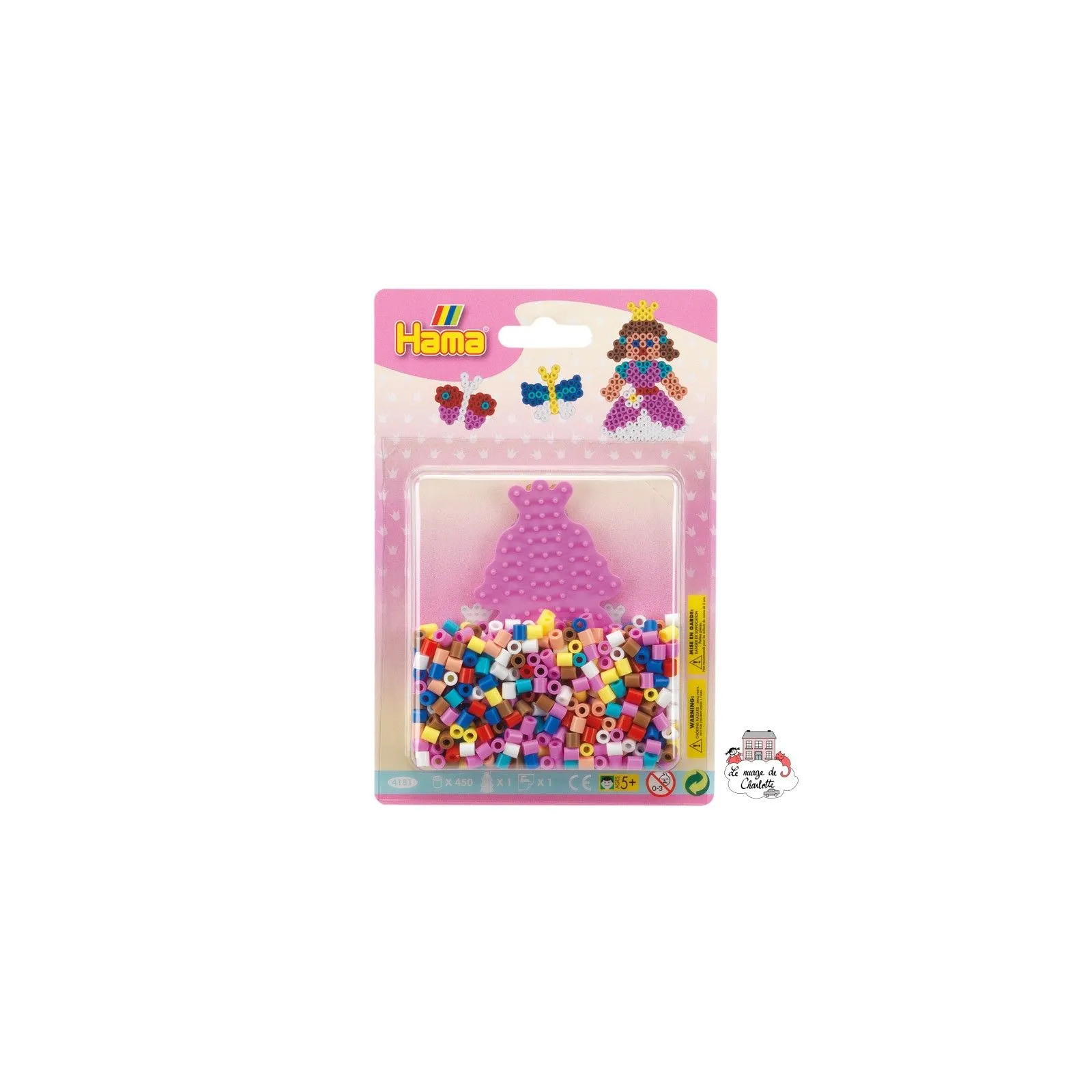 Midi Bead Kit - Princess - HAM-4181 - Hama - Ironing Beads - Le Nuage de Charlotte