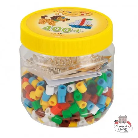 Maxi Beads and pegboard in tub - HAM-8790 - Hama - Ironing Beads - Le Nuage de Charlotte