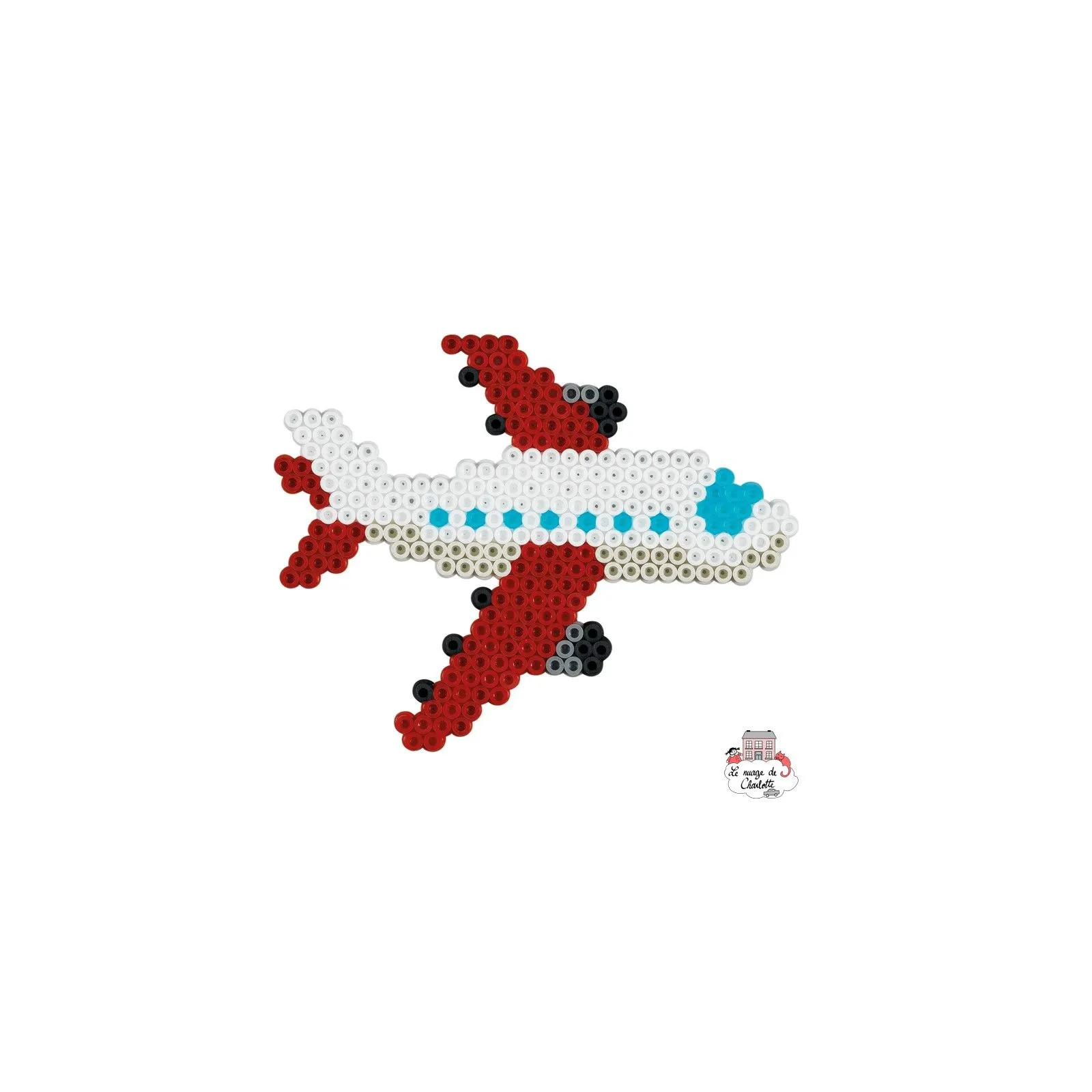 Kit de perles Midi - Aéroport - HAM-3445 - Hama - Perles à repasser - Le Nuage de Charlotte
