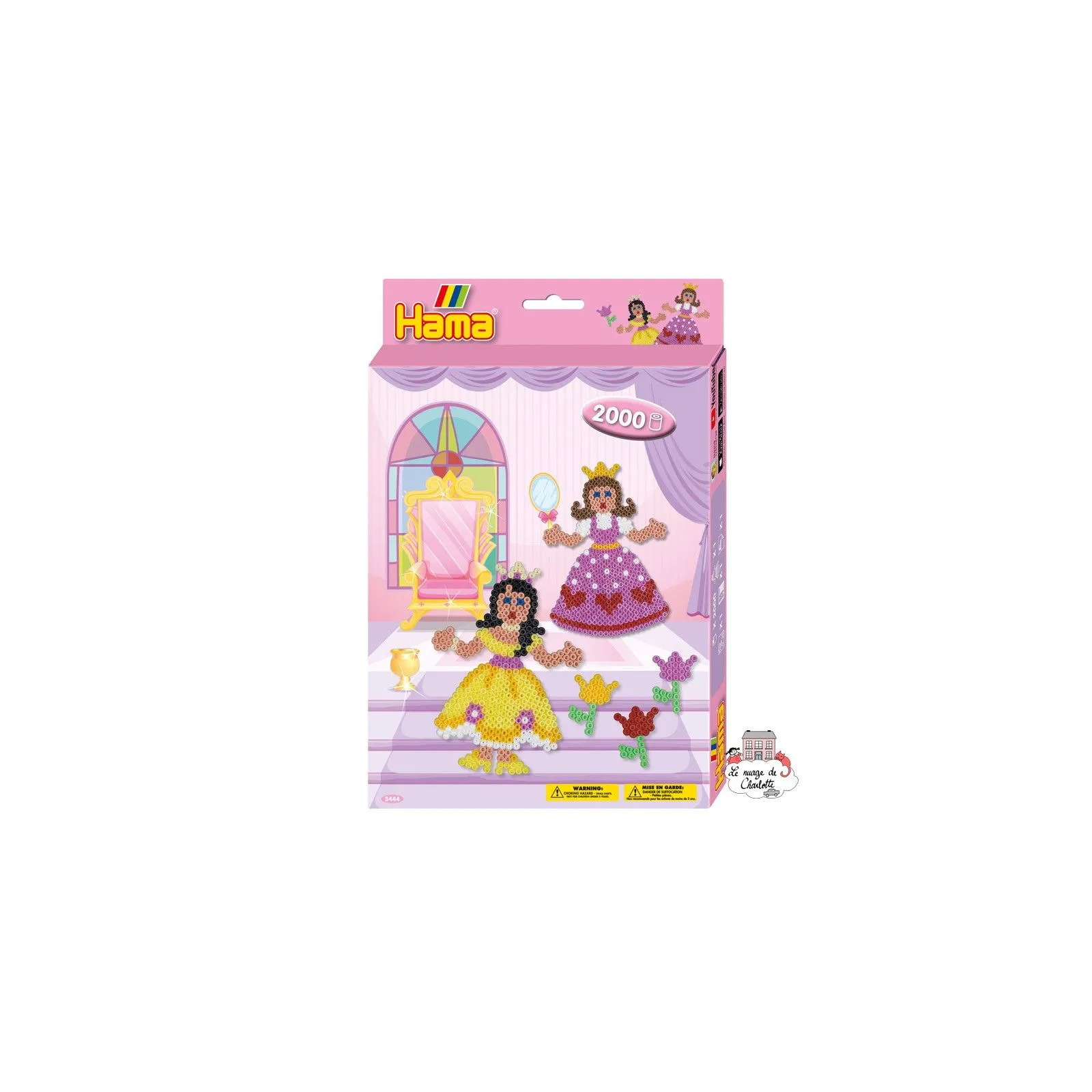 Midi Bead Kit - Princesses - HAM-3444 - Hama - Ironing Beads - Le Nuage de Charlotte