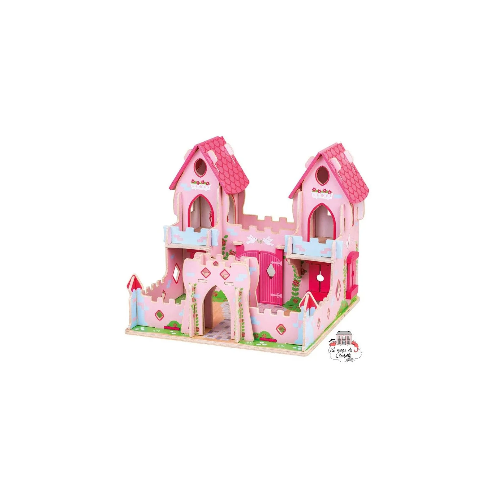 Fairytale Palace - BIG-JT150 - Bigjigs - Doll's Houses - Le Nuage de Charlotte