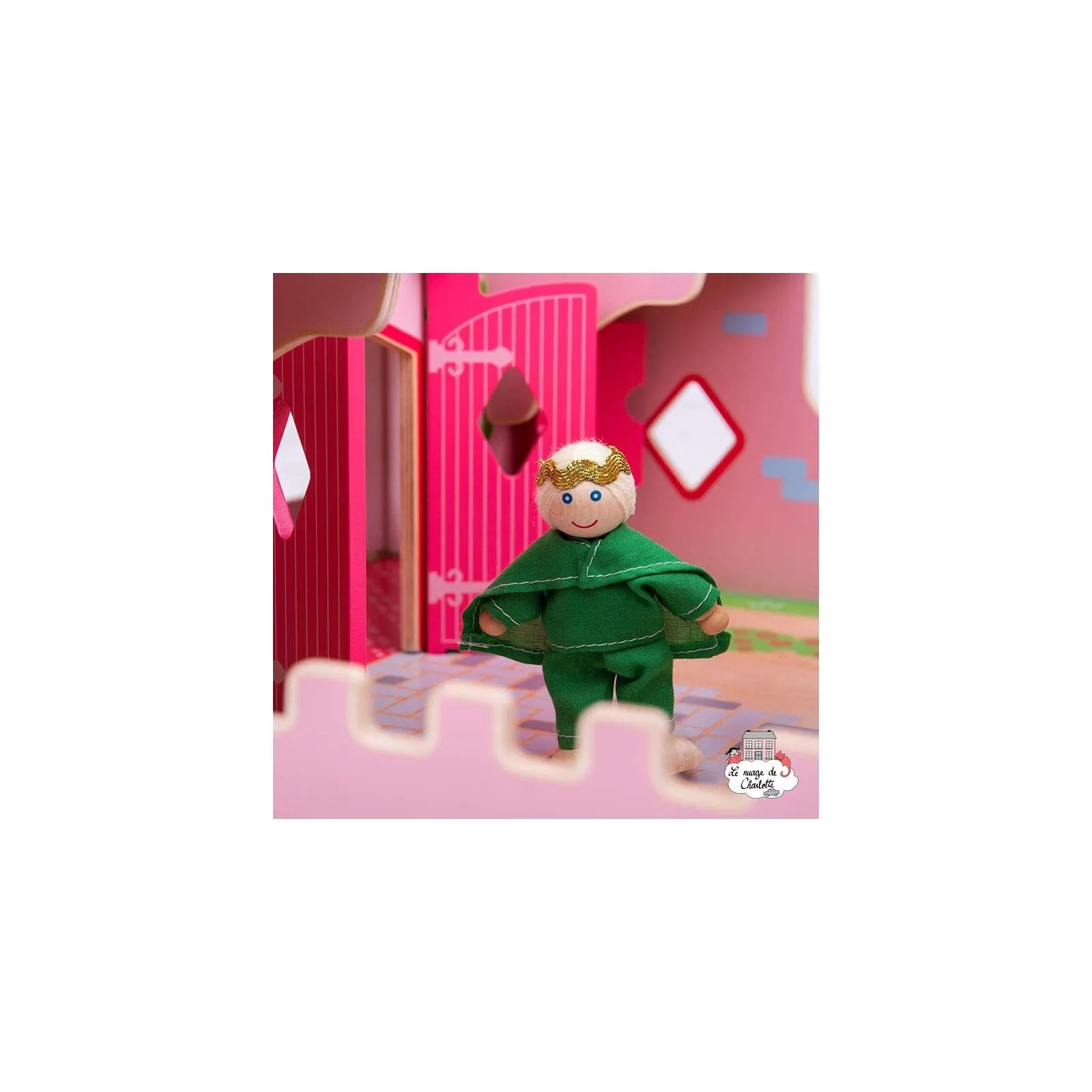 Fairytale Palace - BIG-JT150 - Bigjigs - Doll's Houses - Le Nuage de Charlotte