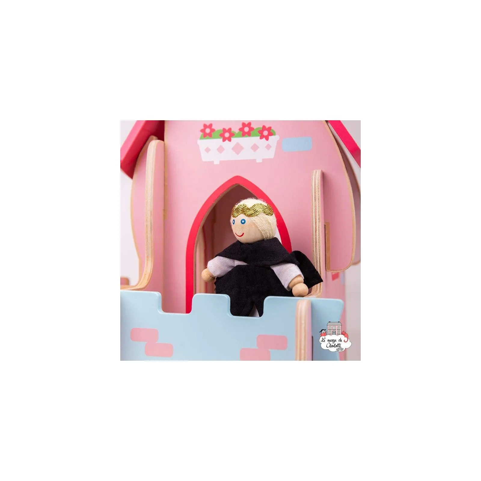 Fairytale Palace - BIG-JT150 - Bigjigs - Doll's Houses - Le Nuage de Charlotte