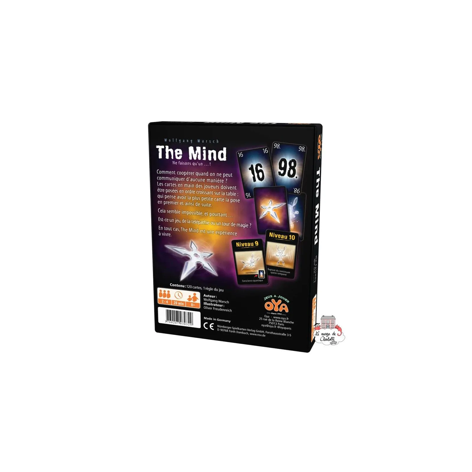 The Mind - OYA-00696 - Oya - Board Games - Le Nuage de Charlotte