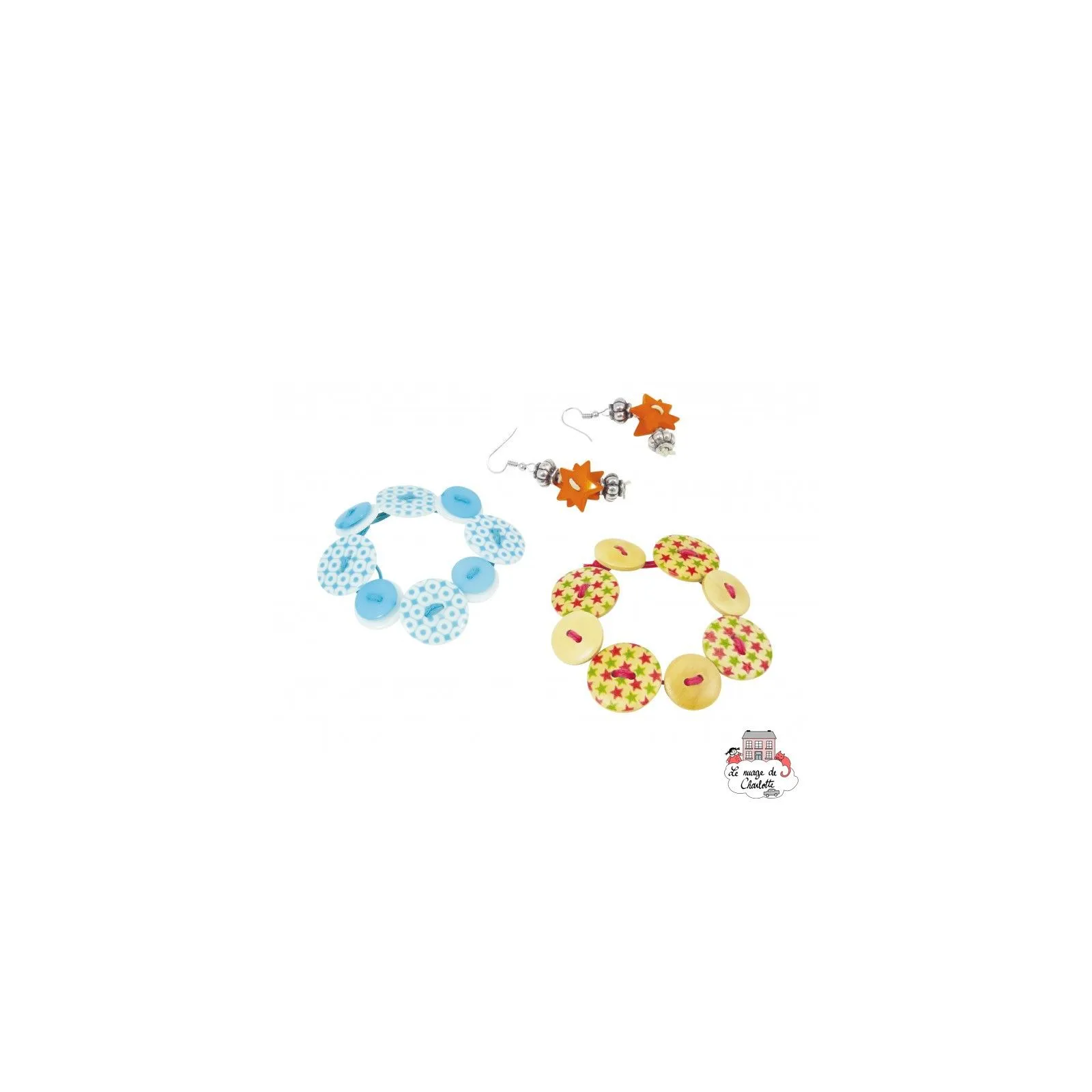 Be Teens - Bijoux Boutons - BUK-BE301 - Buki - Boîtes créative - Le Nuage de Charlotte