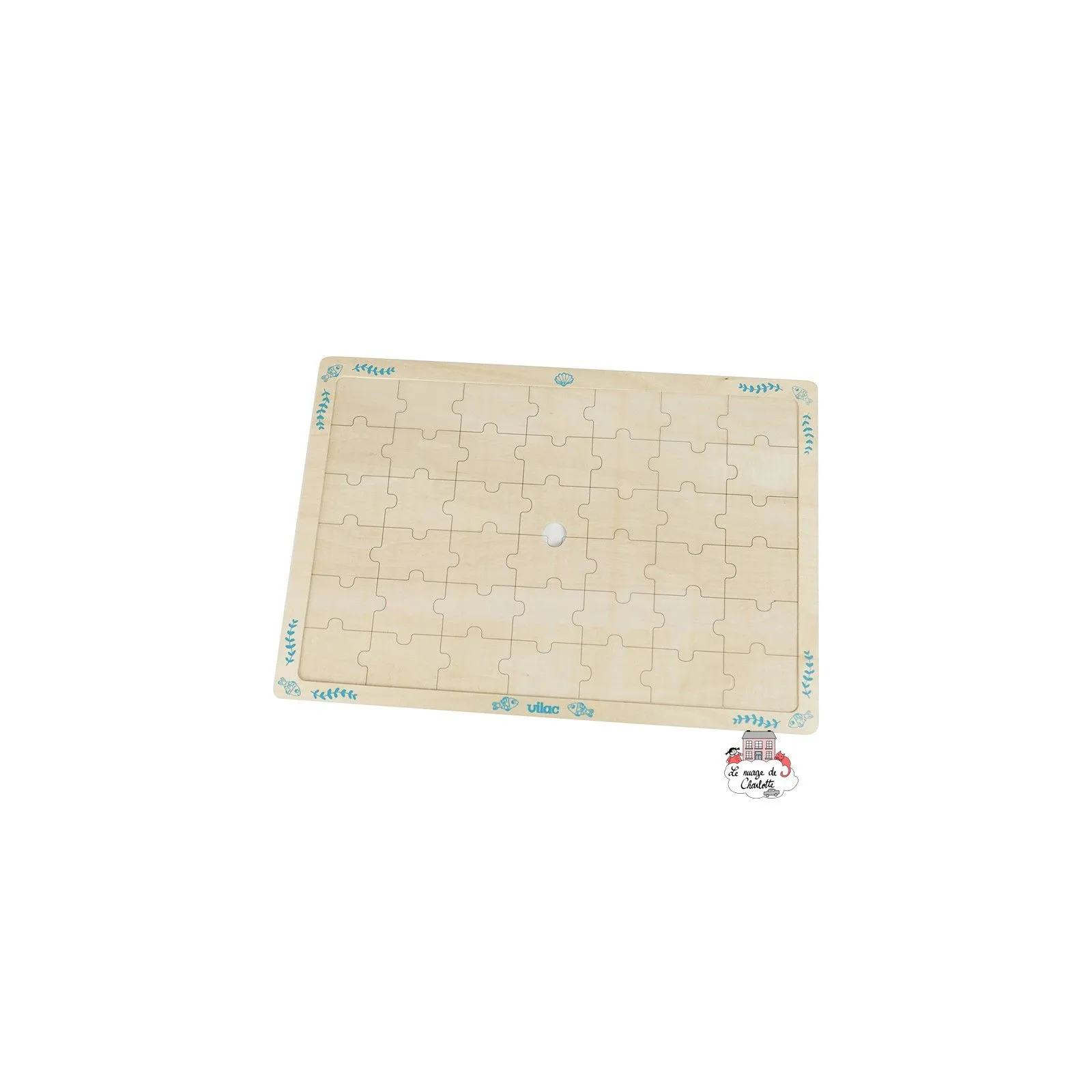 Seabed Puzzle - VIL-2595 - Vilac - Wooden Puzzles - Le Nuage de Charlotte