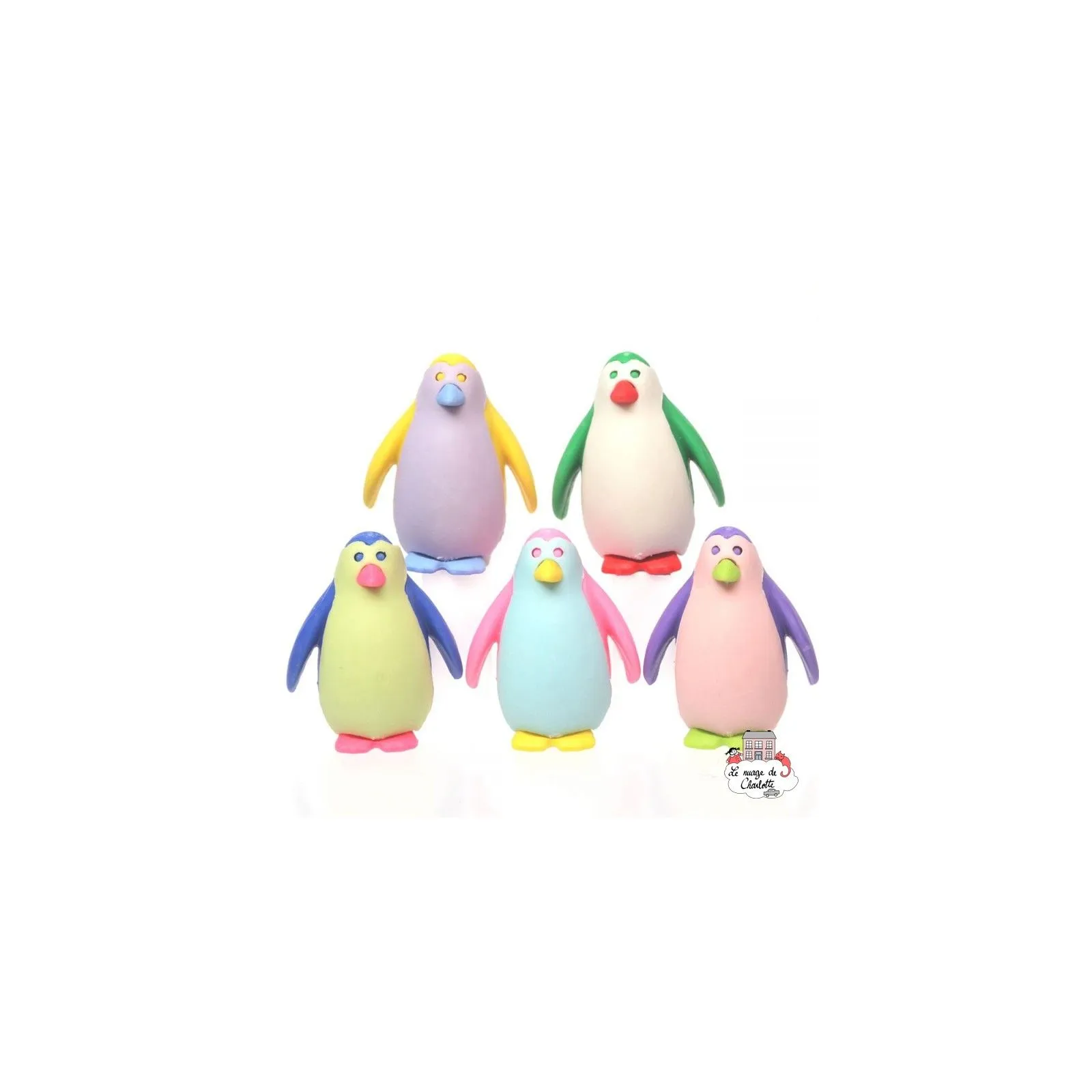 iwako Penguin Colorz - IWA-GLB009 - Iwako - Erasers - Le Nuage de Charlotte
