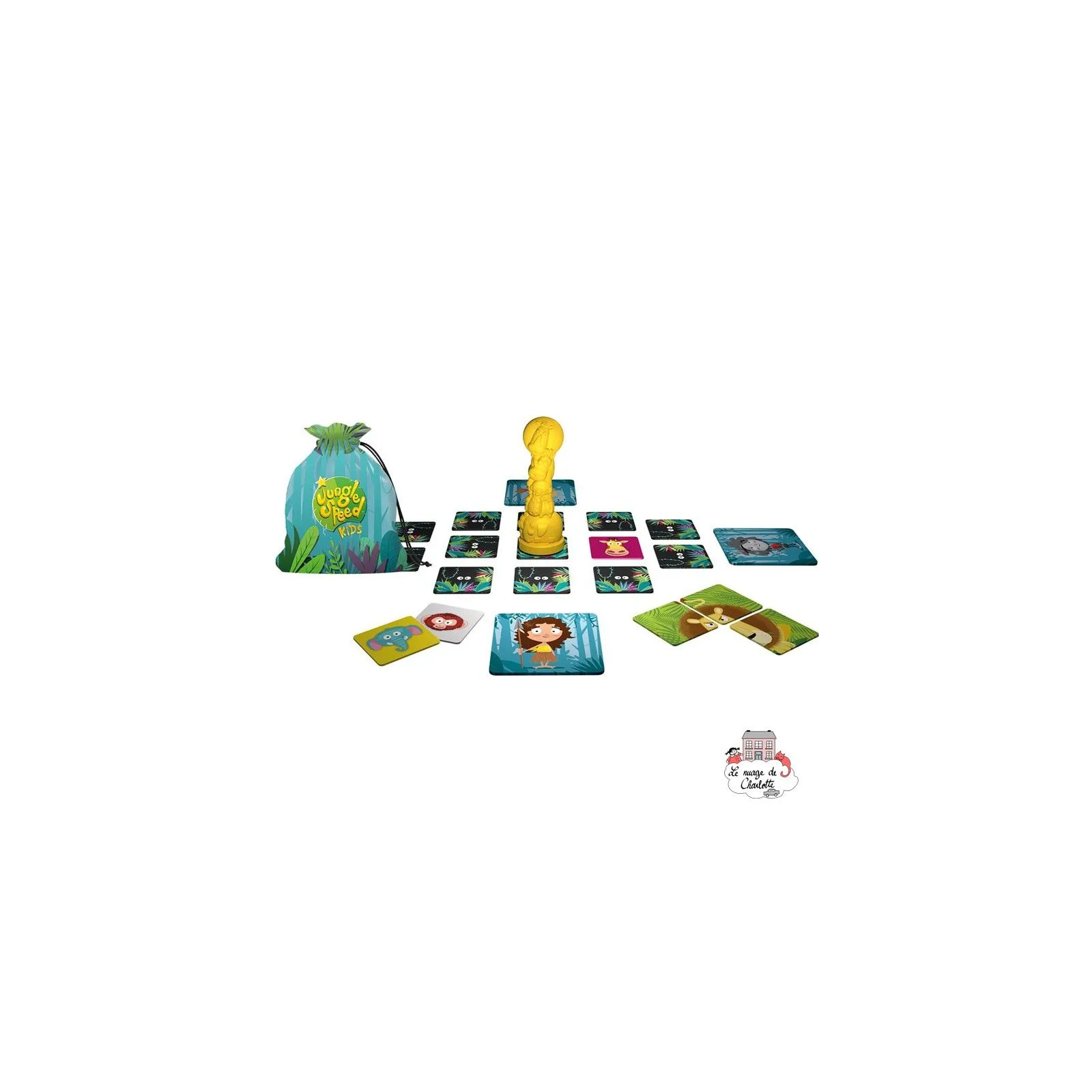 Jungle Speed - Kids - ZYG-191102 - Zygomatic - Board Games - Le Nuage de Charlotte