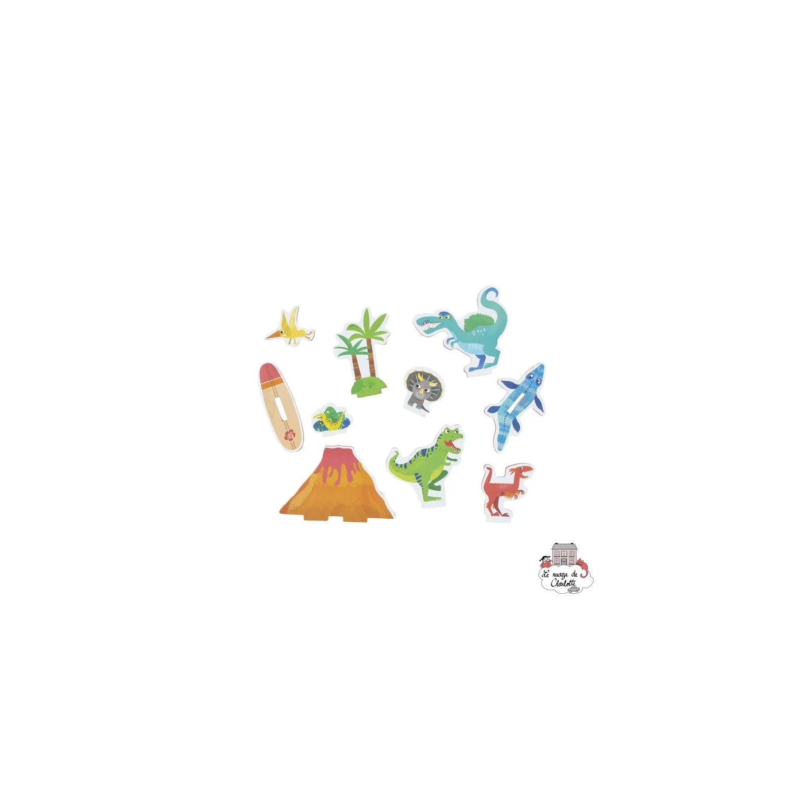 Dinosaur Island - Bath-a-Saurus - TTE-6-1515 - Tiger Tribe - Water Play - Le Nuage de Charlotte