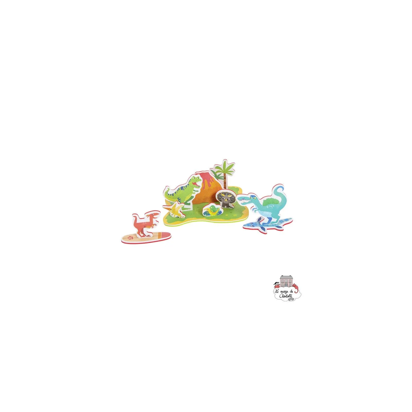 Dinosaur Island - Bath-a-Saurus - TTE-6-1515 - Tiger Tribe - Water Play - Le Nuage de Charlotte