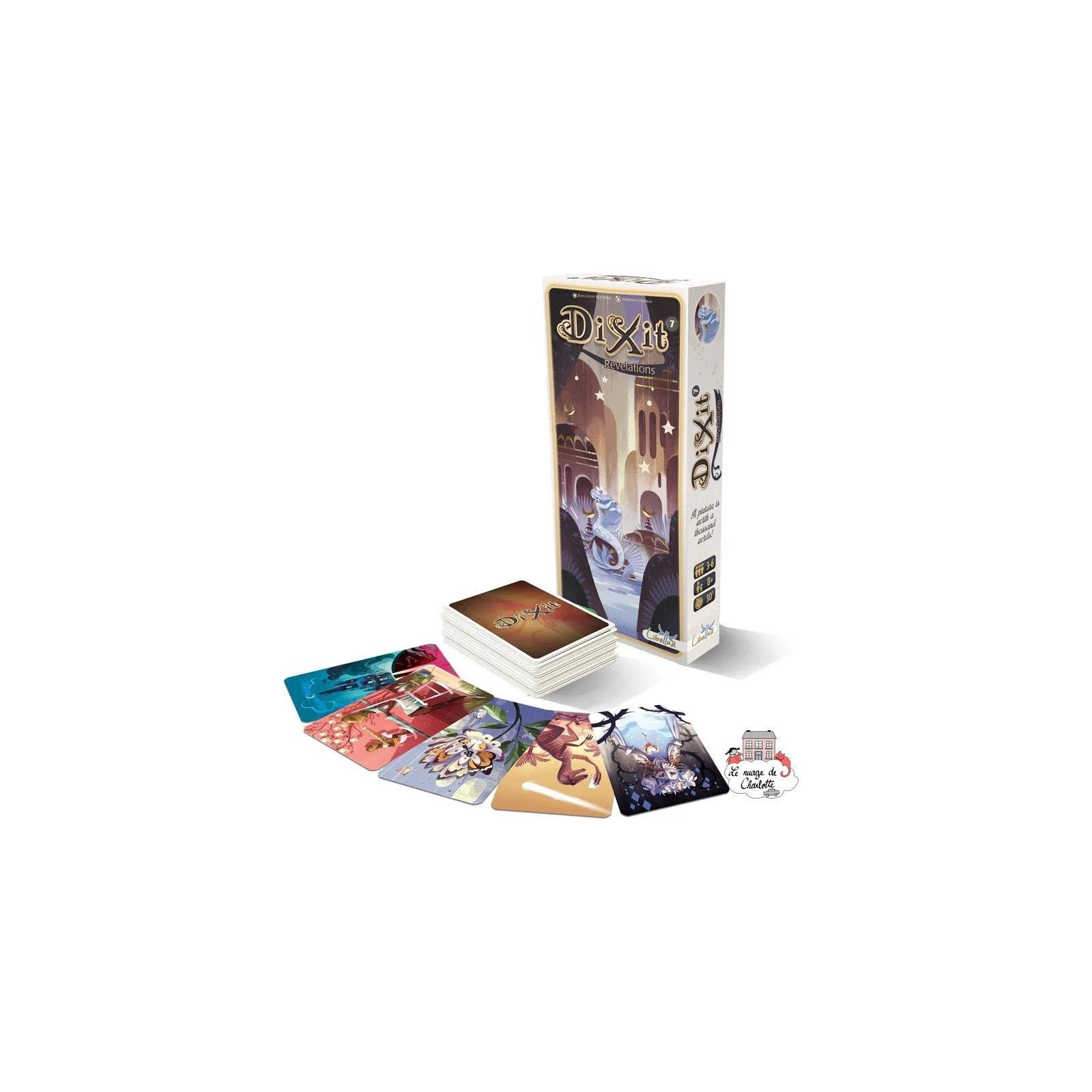 Dixit - Ext. 7 Revelations - LIB-930102 - Libellud - Jeux de société - Le Nuage de Charlotte