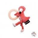 Chewing toy Flamingos the flamingo - DEG-36125 - Les Déglingos - Chewy Toys - Le Nuage de Charlotte