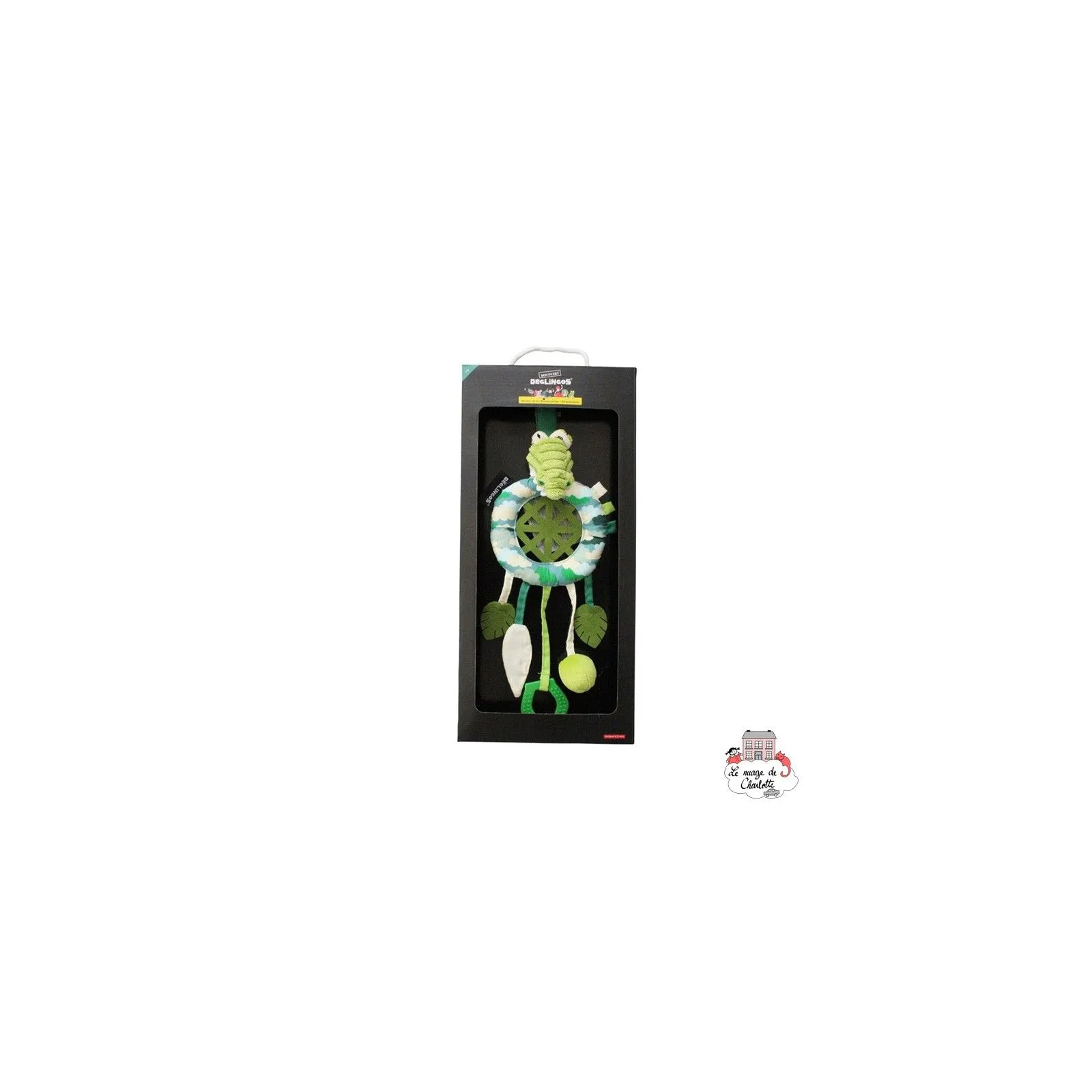 Attrape-rêves Aligatos l'alligator - DEG-34724 - Les Déglingos - Jouets d'activité - Le Nuage de Charlotte