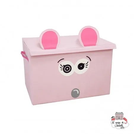 Coquelicos the mouse storage box - DEG-25923 - Les Déglingos - Children's furniture - Le Nuage de Charlotte
